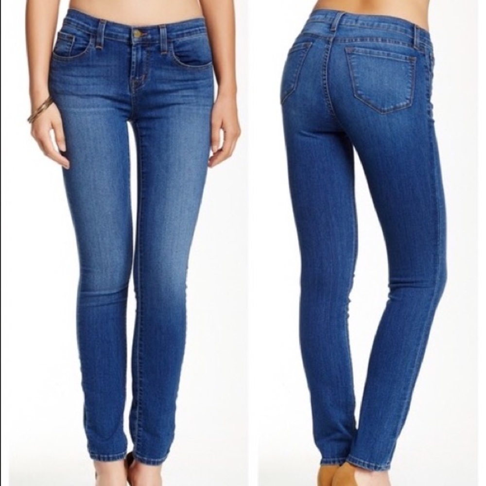 J Brand Midrise Jasper Skinny Jean 28